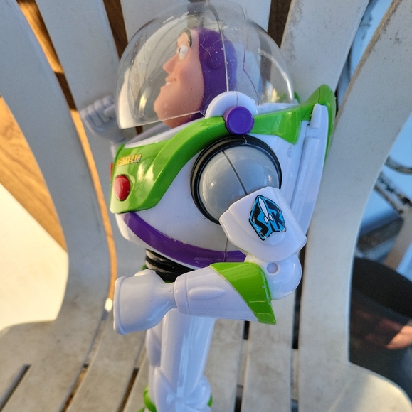 Buzz Lightyear 12” Thinkway Toys Disney Pixar Toy Story 4 Talking Action Figure - Picture 4 of 7